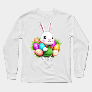 Happy Easter Bunny Rabbit Long Sleeve T-Shirt